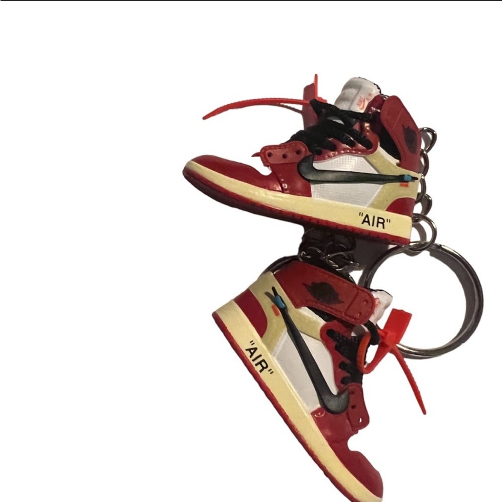 Mini Basketball Nike Air Jordan 3D Sneaker Keychain - Picture 9 of 11